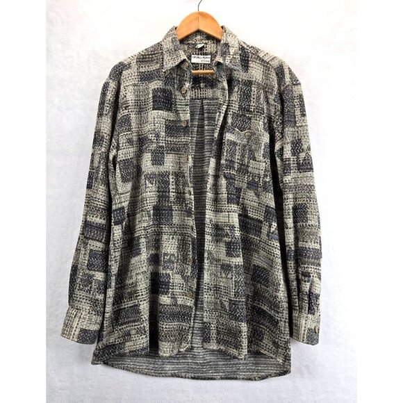 Georg Roth of Germany Shirt Sz 40/M Business Casual Geometric Abstract Textured - Picture 2 of 15